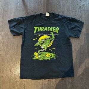 THRASHER SKATEBOARD T-SHIRT SIZE MEDIUM